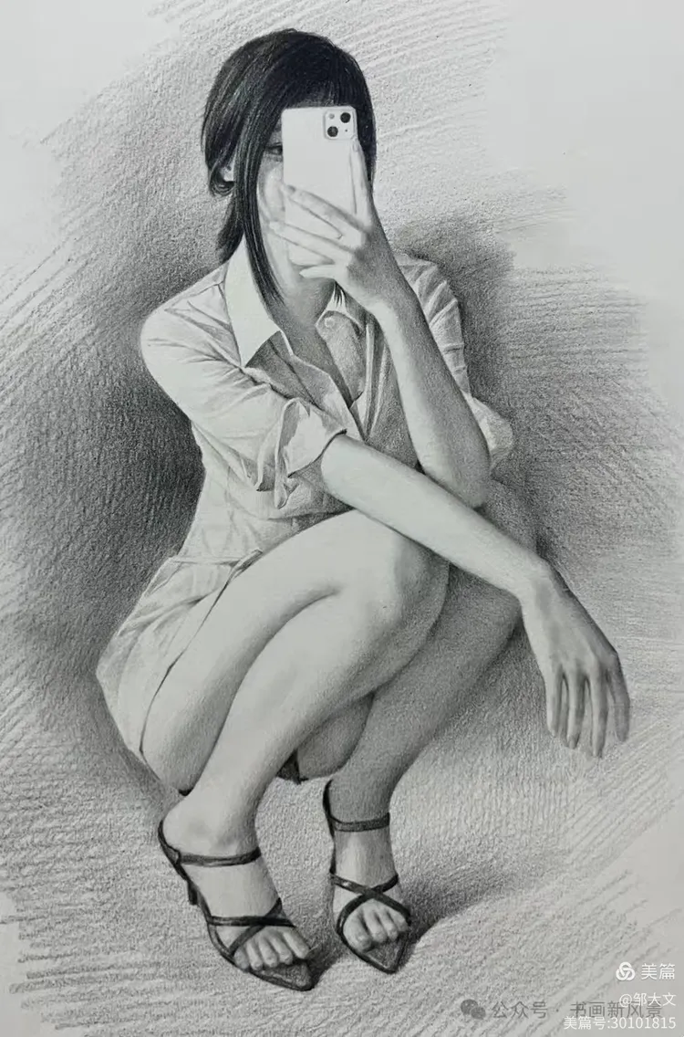 人体素描作品欣赏